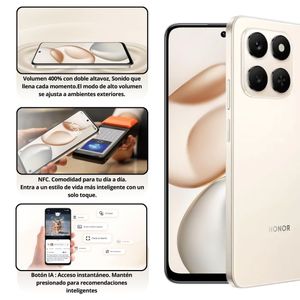 Celular HONOR 400 Smart 256GB/12GB Ram – Dorado