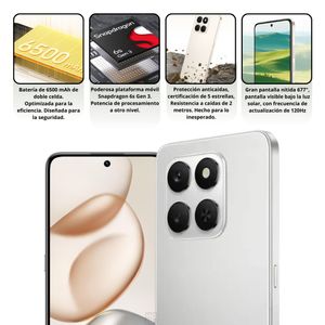 Celular HONOR 400 Smart 256GB/12GB Ram – Plateado