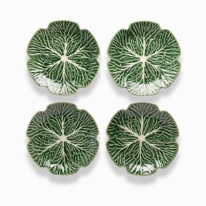 Plato mediano Huerto Verde 18.8cm set x4