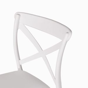 Silla x blanca counter sh 65cm