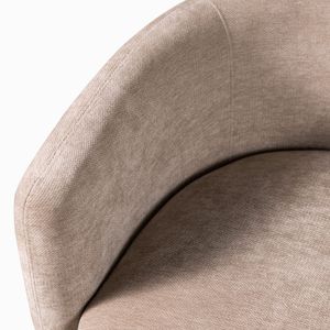 Poltrona Versalle taupe 72x74x69 cm