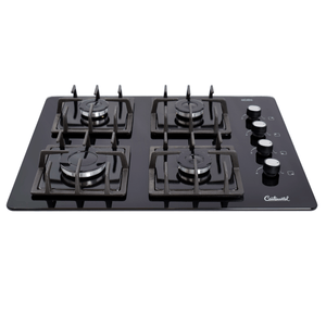 Estufa De Empotrar Vidrio Templado Negro (62x52) Cm Gas Natural 5487