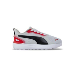 Tenis Puma Soft Cosmic Street Niños Color Gris Negro Blanco
