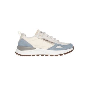 Tenis Skechers Fury Niños Color Beige Azul Blanco