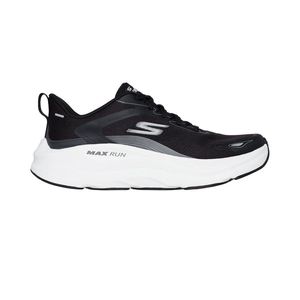 Tenis Skechers Max Run Hombre Color Negro Blanco Gris