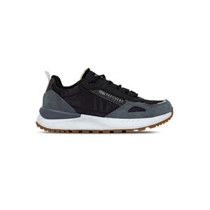 Tenis Skechers Fury Niños Color Negro Gris Blanco