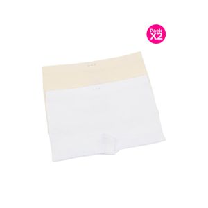 Panty tipo bóxer para niña tecnologia seamless paquete x2