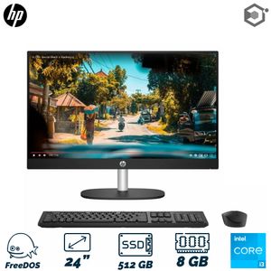 Todo En Uno HP 24 CR0332LA Intel Core i3 N300 RAM 8GB SSD 512GB 24P