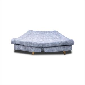 Sofá Cama Kuster 3 Posiciones Tela Petfriendly Hielo