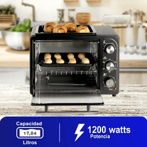 Horno Tostador Kalley 18 Litros