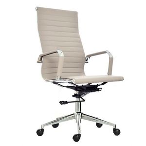 Silla De Oficina Presidente Beige