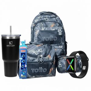 Bolso + Termo Stanley + Resaltadores Stich + T500 Niño Combo #3