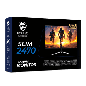 Monitor Gamer 24 Pulgadas IPS 144Hz Tiempo de Respuesta 1ms Negro