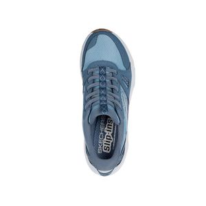 Tenis Skechers Ridge Oak Mujer Color Azul Blanco