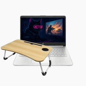 Portátil HP 14-DQ3502LA Celeron N4500 8GB RAM  512GB SSD 14” HD + Soporte de Mesa