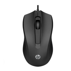 Mouse Hp 100 Alámbrico -Negro