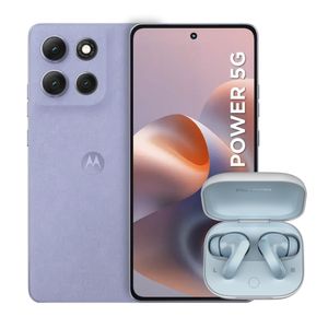 Celular Motorola Moto G86 Power 5G 256GB /8GB Lila + Moto Buds