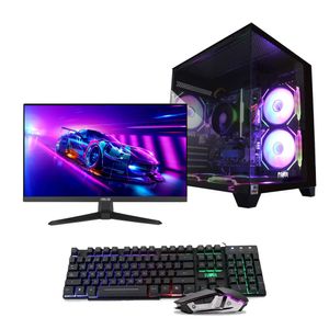 Computador Gamer Monitor Asus  TUF 23.8" 146hz  Procesador AMD RYZEN 5 5600GT 16GB  SSD m.2 500GB Sistema Operativo Windows Preinstalado