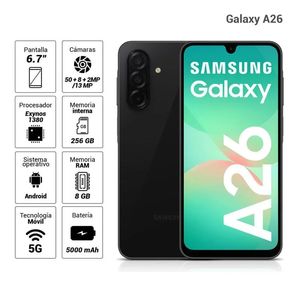 Celular Samsung A26 5G 256GB 8GB Celular Samsung Galaxy 5G A26