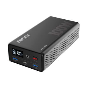 Central Eléctrica Portátil Forza FPP-T100 USB-C PD 65W Salida AC 110V 100W Apto Avión Laptop/Drones