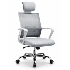 Silla Gerencial Manager Econo Color Gris Malla