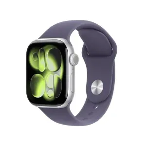 Apple Watch Serie 11, Plateado/Morado, 42mm
