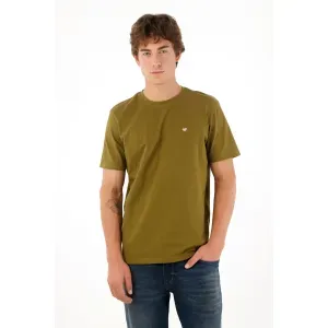 Camiseta  verde para hombre