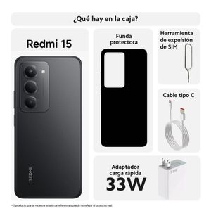 Celular Xiaomi Redmi 15 256GB 8GB Celular Redmi 15