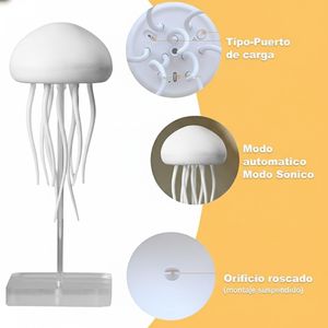 Lámpara Medusa Aurora – Luz Ambiental