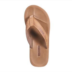 Sandalias Hombre Brahma SB2988 Cafe Caramelo