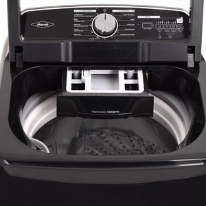 Lavadora Haceb carga superior 20 Kg con perilla cromada.