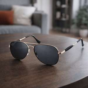 Gafas Polarizadas Adler UV400 Protección Total, Visión Nítida y Sin Reflejos Ref. 849 Dorado