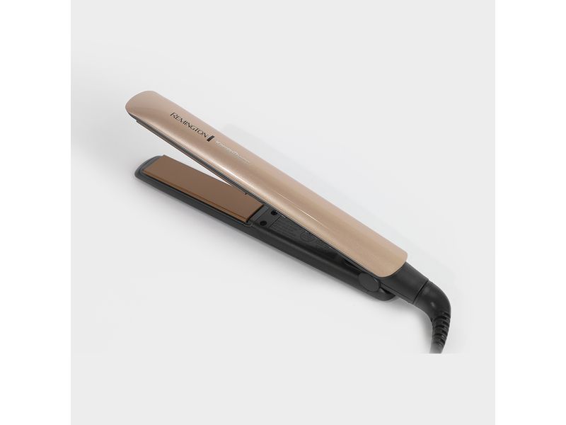 Plancha para cabello Remignton Therapy con Keratina, plancha alisadora  para el pelo con placas en cerámica