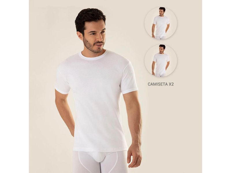 Alinear desfile siesta CAMISETA GEF HOMBRE DUO HERCULES BLANCO - Agaval