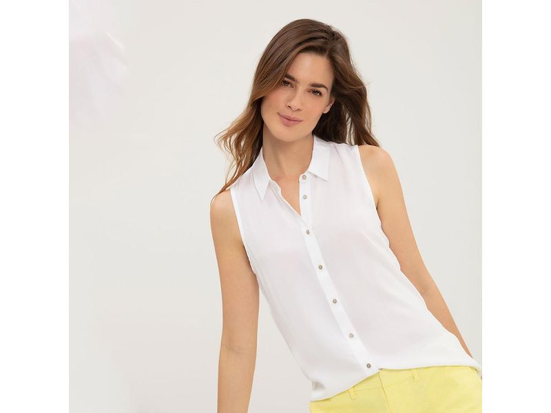 BLUSA GEF MUJER LINKA 2 BLANCO 904 BLANCO Agaval