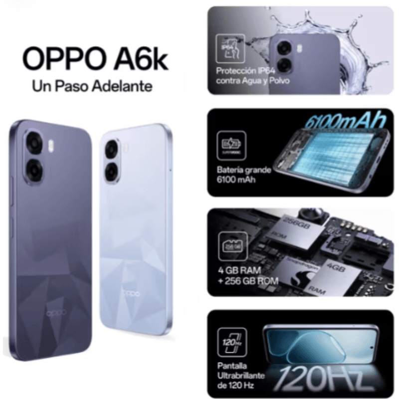 CELULAR OPPO A6K 4/256GB 256GB MORADO-1792007433891