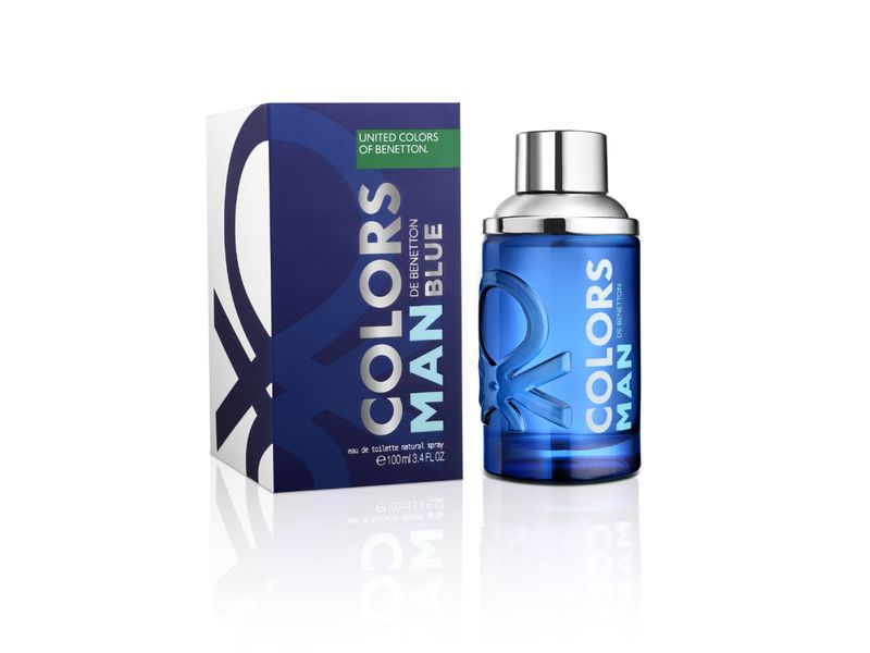 PERFUME BENETTON HOMBRE COLORS BLUE 100ML Agaval