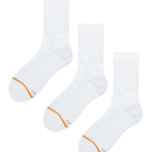 MEDIAS COLEGIAL GALAX NIÑO SPORT X3 BLANCO