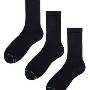 MEDIAS COLEGIAL GALAX JUNIOR HOMBRE SPORT X3 AZUL OSCURO