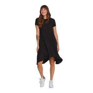 VESTIDO RIFLE MUJER 270B000 IN VE CT RT NEGRO OSCURO