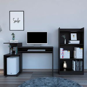 Combo Escritorio Atlanter + Biblioteca