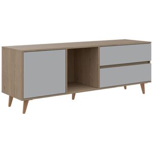 Rack para Tv Acacia Rovere-Blanco
