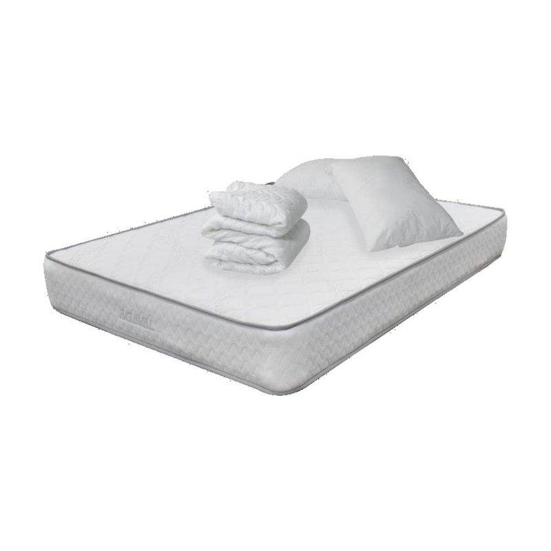 COMBO-COLCHON-AGAVAL-CLASSIC-160X190CM-PROTECTOR---2-ALMOHADAS