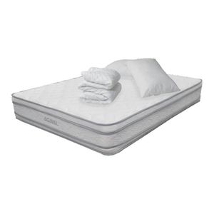 COMBO COLCHON AGAVAL EURO 100X190CM +PROTECTOR + 1 ALMOHADA