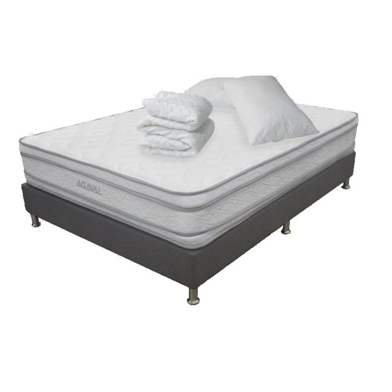 COMBO-COLCHON-AGAVAL-EURO-100X190CM--BASE-CAMA-GRAF-PROTECTOR--1-ALMOHADA