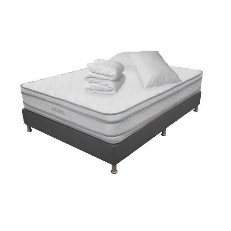 COMBO-COLCHON-AGAVAL-EURO-120X190CM--BASE-CAMA-GRAF-PROTECTOR--1-ALMOHADA