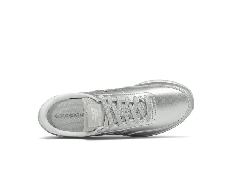 tenis new balance mujer plata