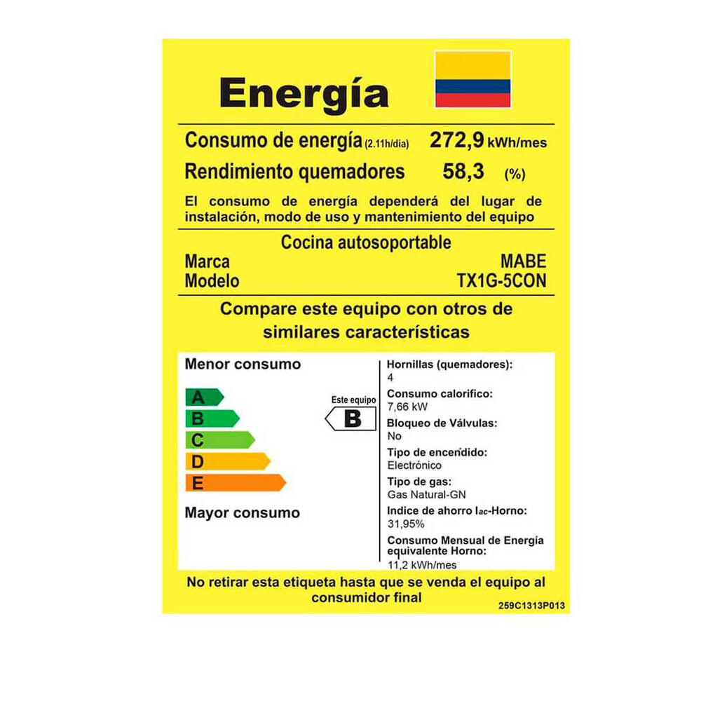 Estufa Electrica 1 Puesto HE-E1PN Negra Home Elements - Agaval