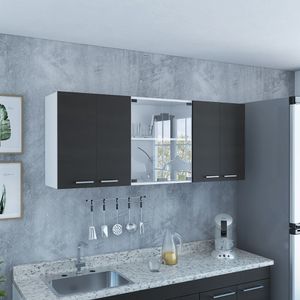 Gabinete Superior Cocina 1.50 Vidrio