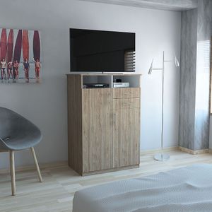 Closet Entretenimiento Eco RTA Miel Blanco